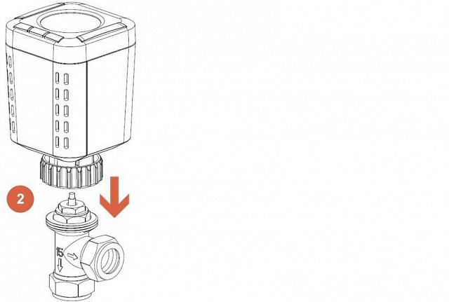 Беспроводной комплект управления радиаторным отоплением Frontier TH 1310P-RFR + RV 1341M