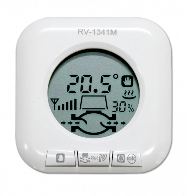 Беспроводной комплект управления радиаторным отоплением Frontier TH 1310P-RFR + RV 1341M